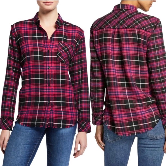 RAILS Plaid Button Down Shirt Size Medium - Picture 6 of 8